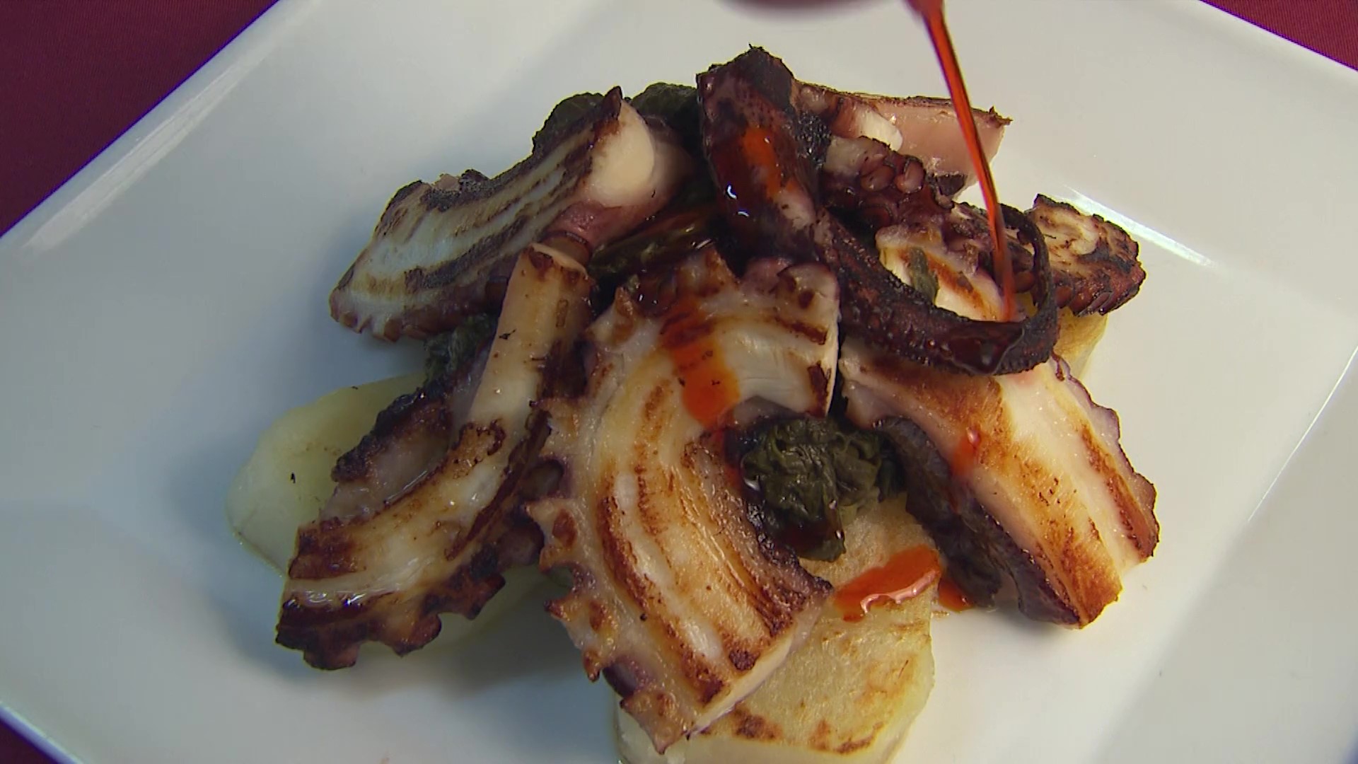 Prato do restaurante