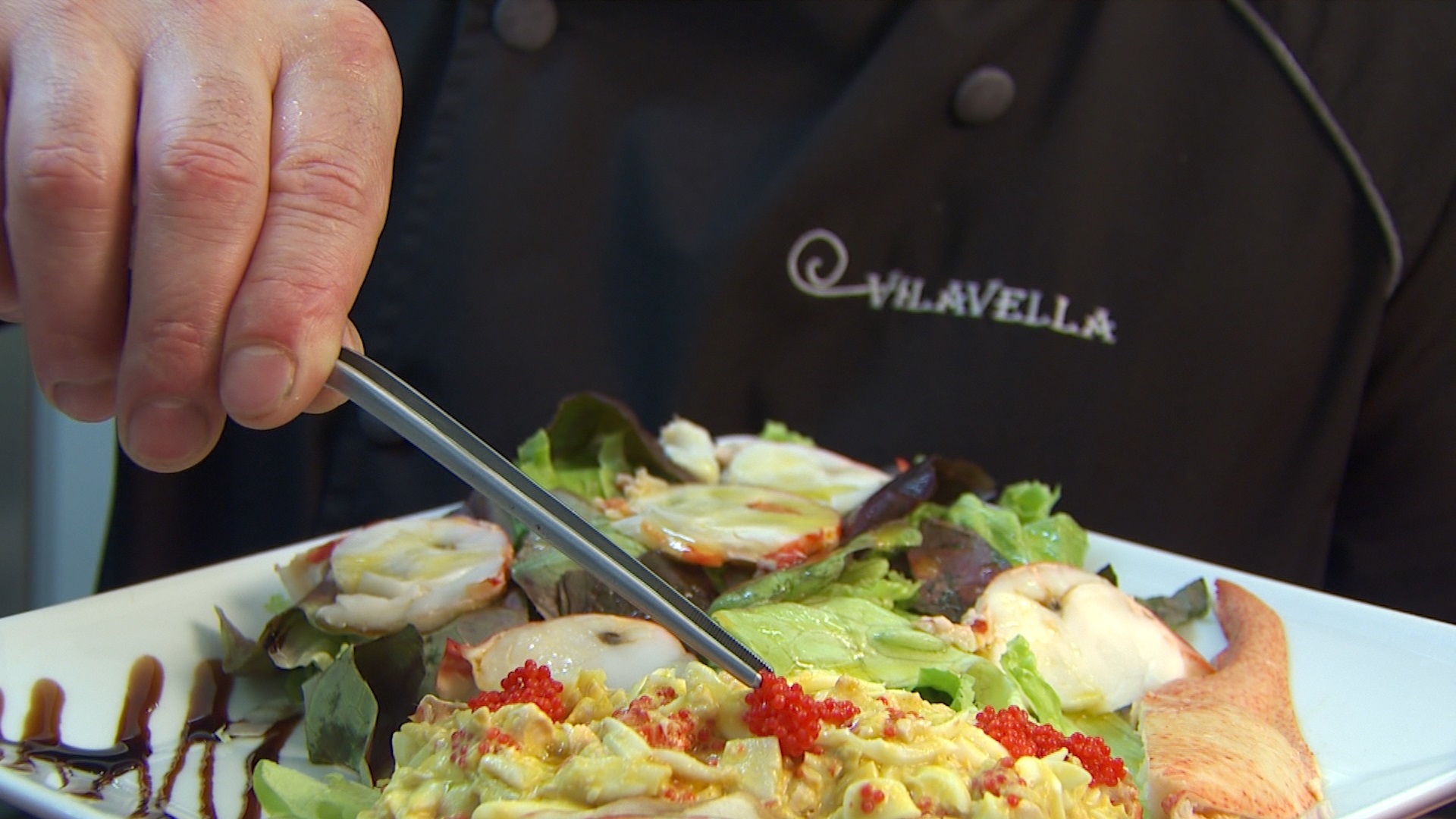 Prato do restaurante